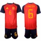 Spanien VM 2026 Andrés Iniesta #6 Hemmatröja